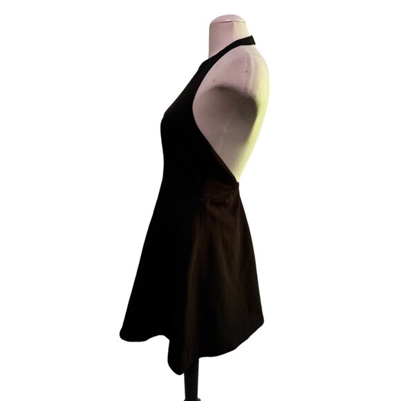 Keepsake The Label NWOT Black Halter Mini A Line Dress Sz Medium Womens Black Co - Picture 7 of 11